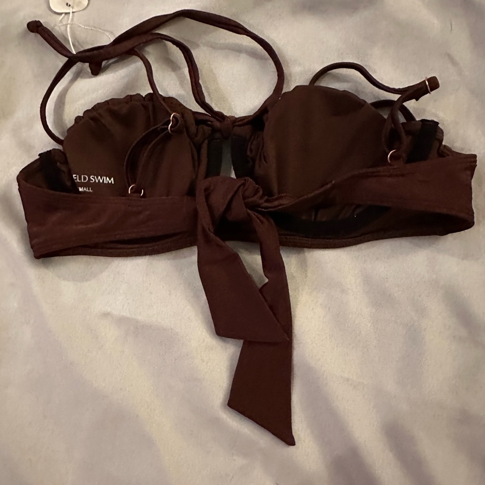 Somerfield Swim Cabarita Bikini Top color coco size XS - Picture 2 of 6